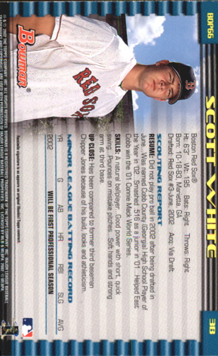 B5073- 2002 Bowman Draft BB Card #s 1-165 +Inserts -You Pick- 15+ FREE US SHIP - Picture 271 of 409