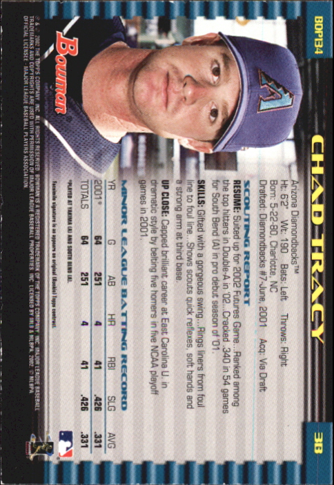 B5073- 2002 Bowman Draft BB Card #s 1-165 +Inserts -You Pick- 15+ FREE US SHIP - Picture 371 of 409
