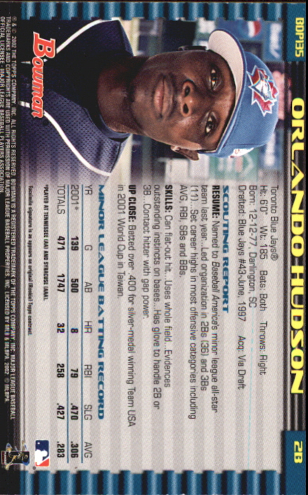 B5073- 2002 Bowman Draft BB Card #s 1-165 +Inserts -You Pick- 15+ FREE US SHIP - Picture 373 of 409
