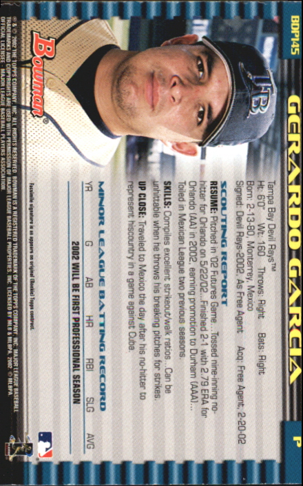B5073- 2002 Bowman Draft BB Card #s 1-165 +Inserts -You Pick- 15+ FREE US SHIP - Picture 385 of 409
