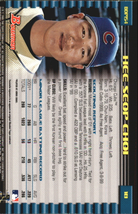 B5073- 2002 Bowman Draft BB Card #s 1-165 +Inserts -You Pick- 15+ FREE US SHIP - Picture 399 of 409