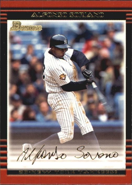 2002 Bowman Gold #33 Alfonso Soriano