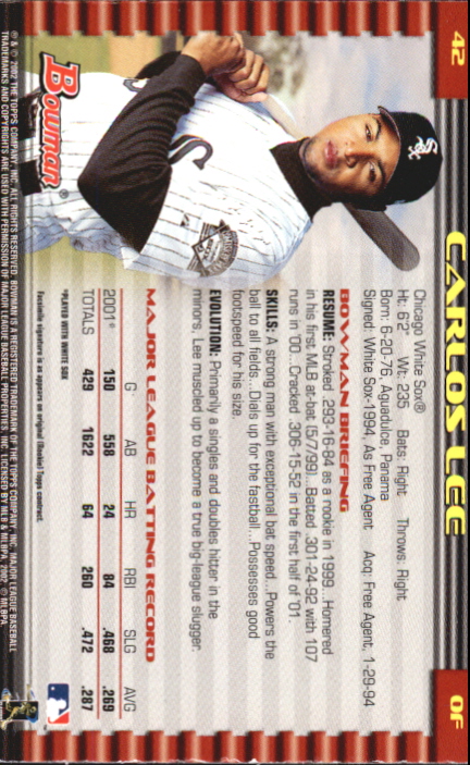 2002 Bowman Baseball "Gold" Parallel Cards - Picture 27 of 225