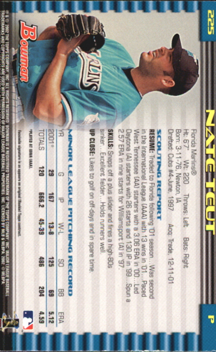 2002 Bowman Baseball "Gold" Parallel Cards - Picture 113 of 225