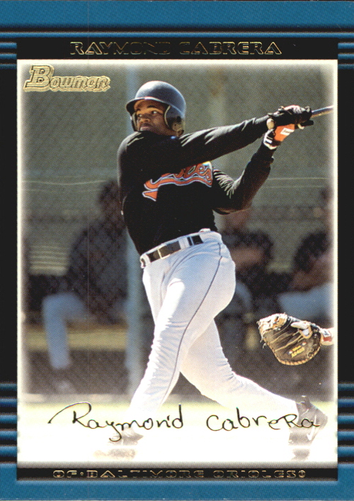 2002 Bowman Gold #395 Raymond Cabrera