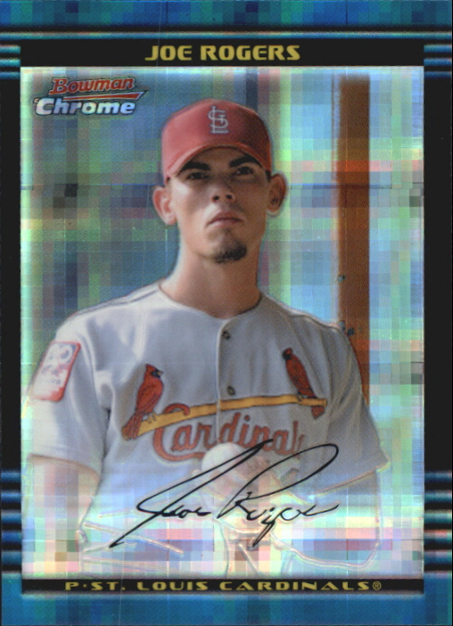 2002 Bowman Chrome X-Fractors #232 Joe Rogers