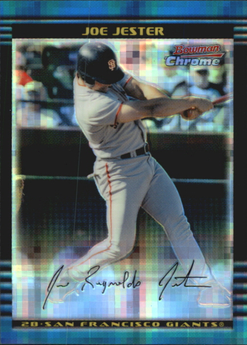 2002 Bowman Chrome X-Fractors #268 Joe Jester