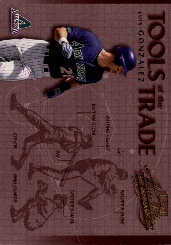 Absolute Memorabilia Tools of the Trade 2002 béisbol tú eliges - Imagen 6 de 33