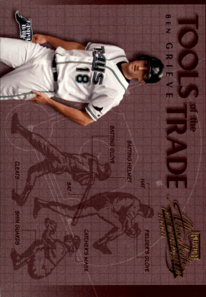 Absolute Memorabilia Tools of the Trade 2002 béisbol tú eliges - Imagen 10 de 33
