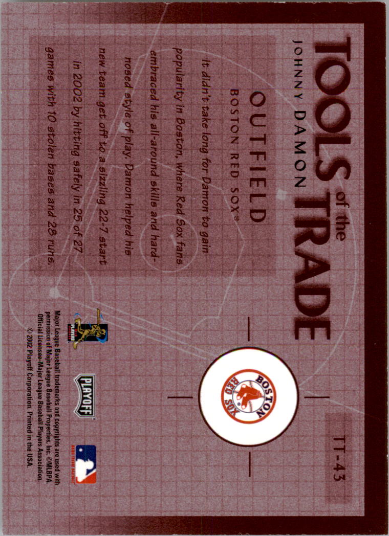Absolute Memorabilia Tools of the Trade 2002 béisbol tú eliges - Imagen 15 de 33