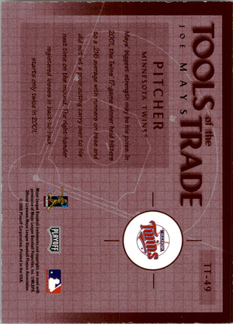 Absolute Memorabilia Tools of the Trade 2002 béisbol tú eliges - Imagen 17 de 33