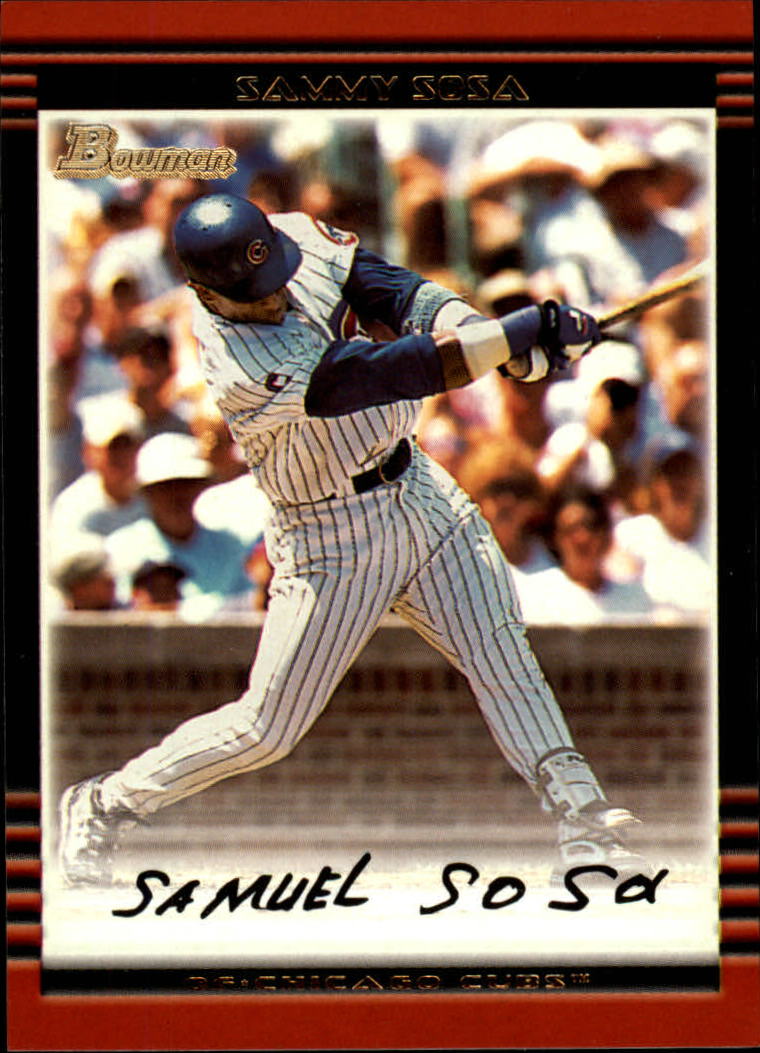 2002 Bowman #66 Sammy Sosa