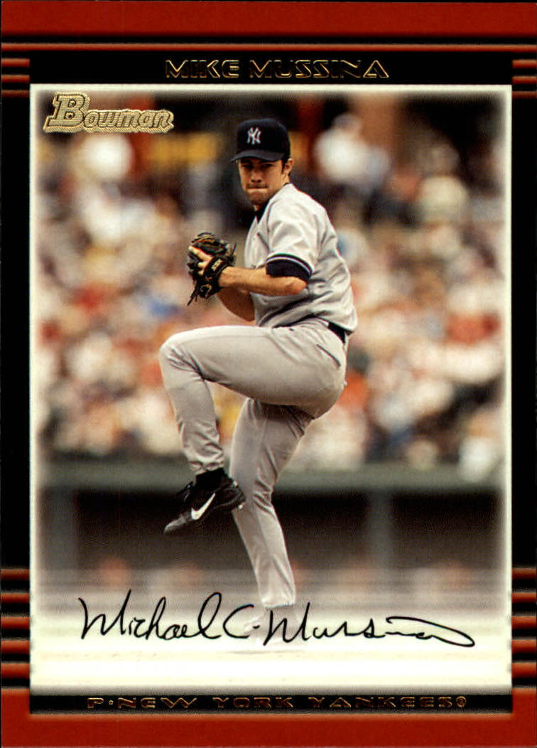 2002 Bowman #70 Mike Mussina