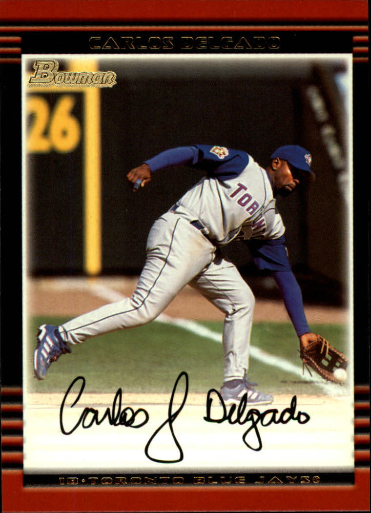 2002 Bowman #85 Carlos Delgado