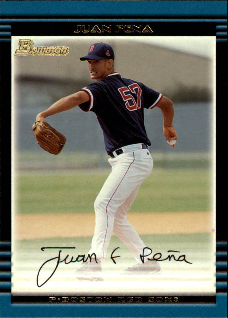 2002 Bowman #114 Juan Pena