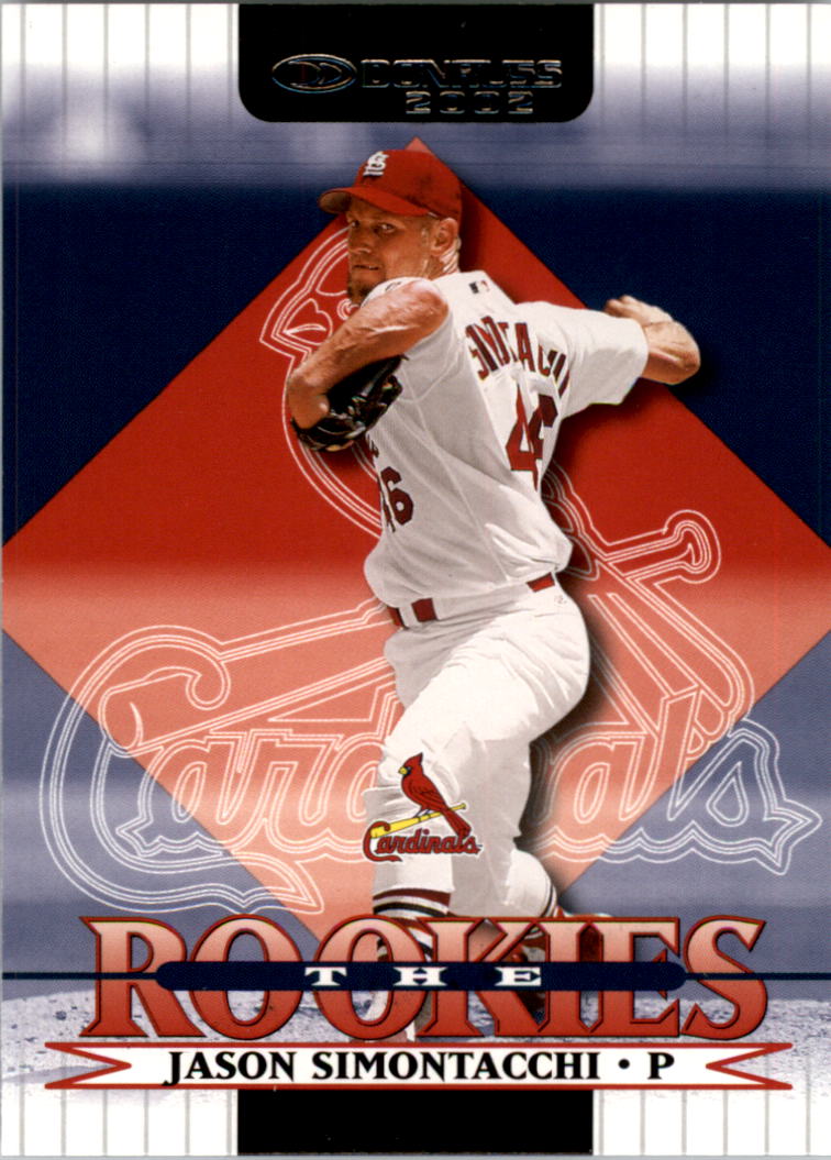 2002 Donruss Rookies #3 Jason Simontacchi RC