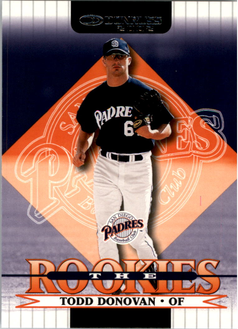 2002 Donruss Rookies #27 Todd Donovan RC
