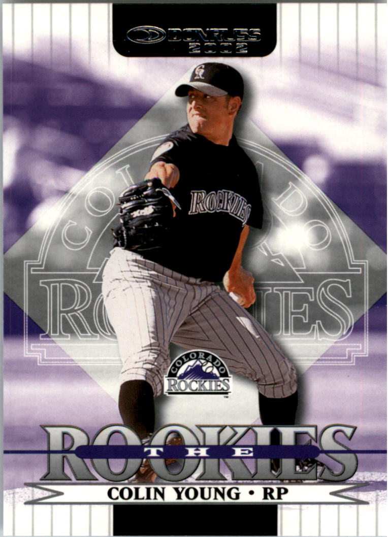 2002 Donruss Rookies #44 Colin Young RC