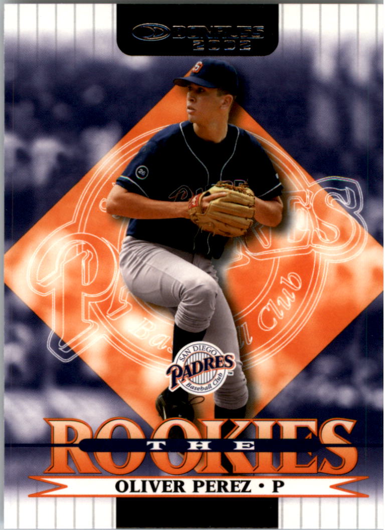 2002 Donruss Rookies #75 Oliver Perez RC
