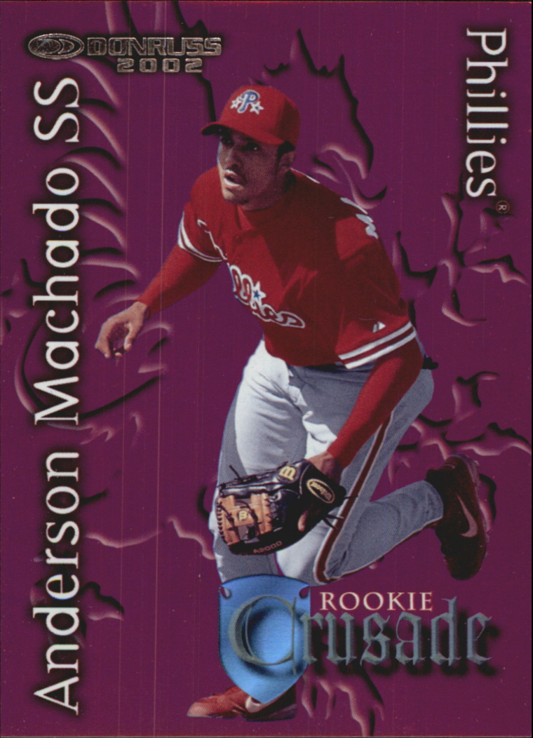 2002 Donruss Rookies Crusade #18 Anderson Machado