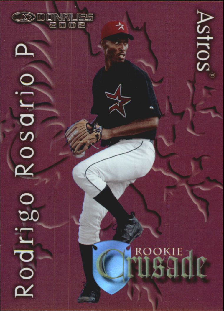 2002 Donruss Rookies Crusade #49 Rodrigo Rosario