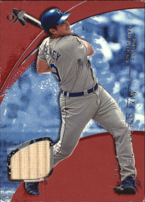 2002 E-X Essential Credentials Now #53 Mike Sweeney Bat/53