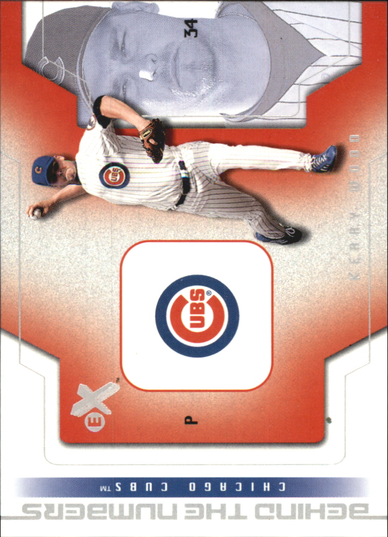 2002 E-X Behind the Numbers #12 Kerry Wood