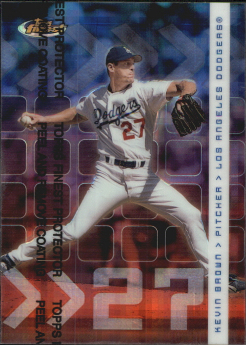 2002 Finest X-Fractors Protectors #18 Kevin Brown