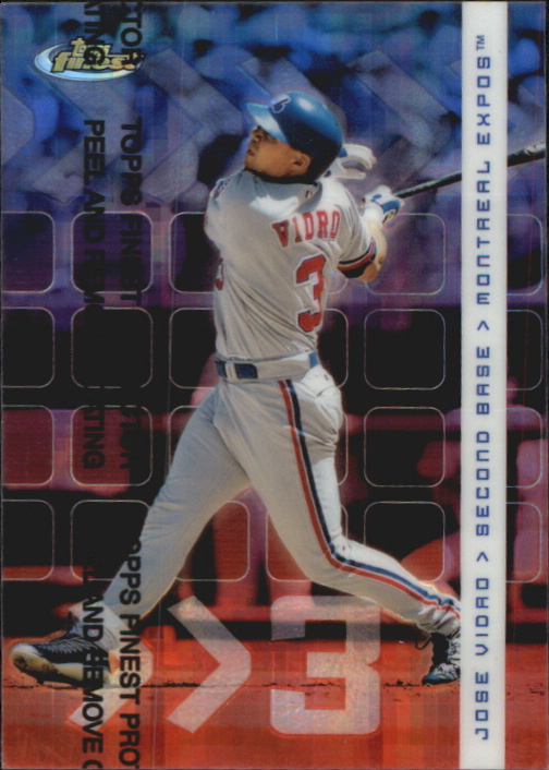 2002 Finest X-Fractors Protectors #32 Jose Vidro