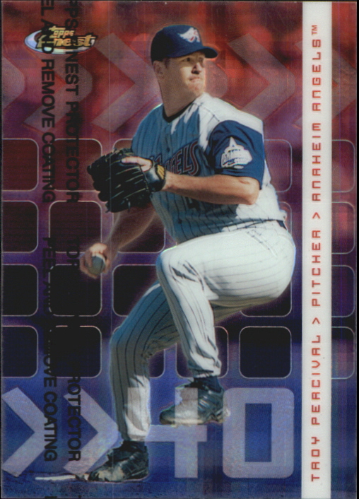 2002 Finest X-Fractors Protectors #46  Troy Percival