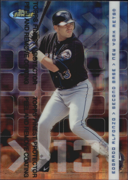 2002 Finest X-Fractors Protectors #51 Edgardo Alfonzo