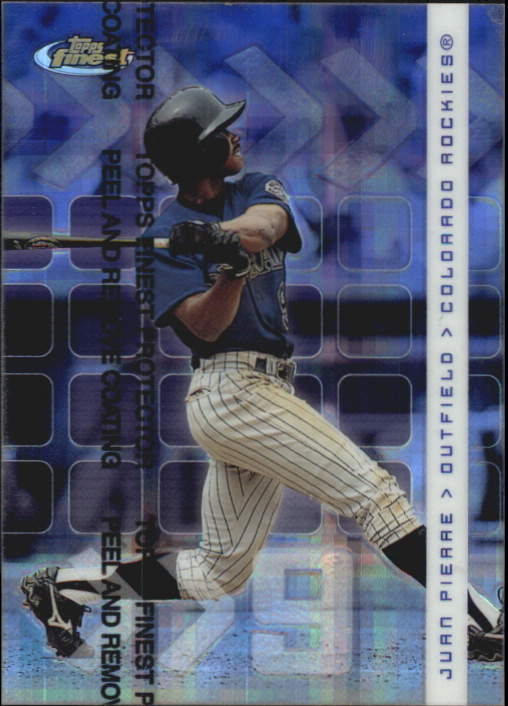 2002 Finest X-Fractors Protectors #65 Juan Pierre