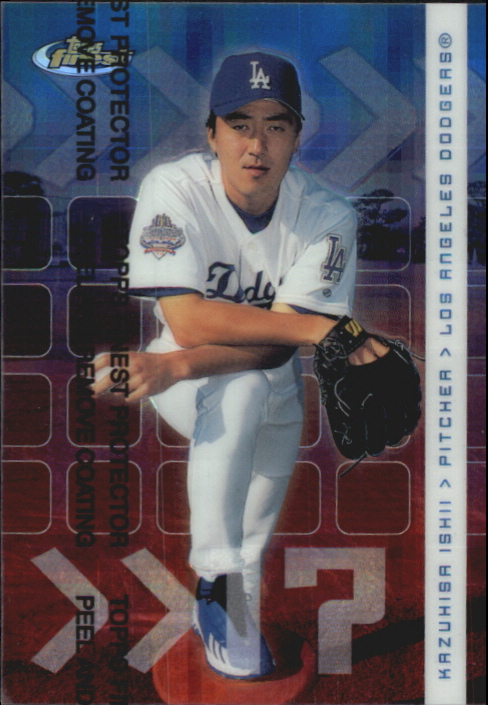 2002 Finest X-Fractors Protectors #82 Kazuhisa Ishii