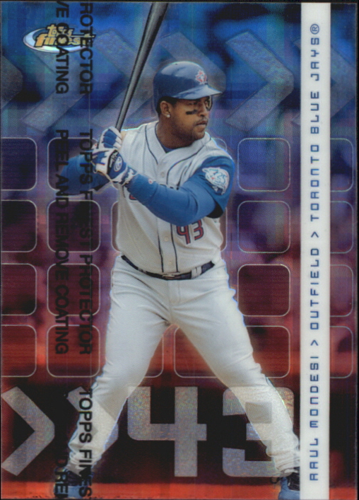 2002 Finest X-Fractors Protectors #93 Raul Mondesi