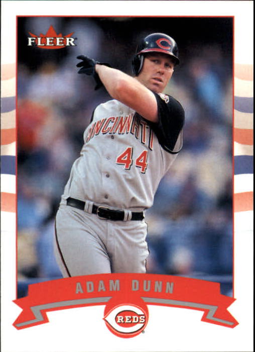 2002 Fleer #59 Adam Dunn