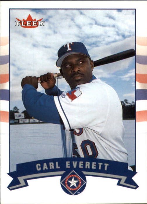 2002 Fleer #206 Carl Everett