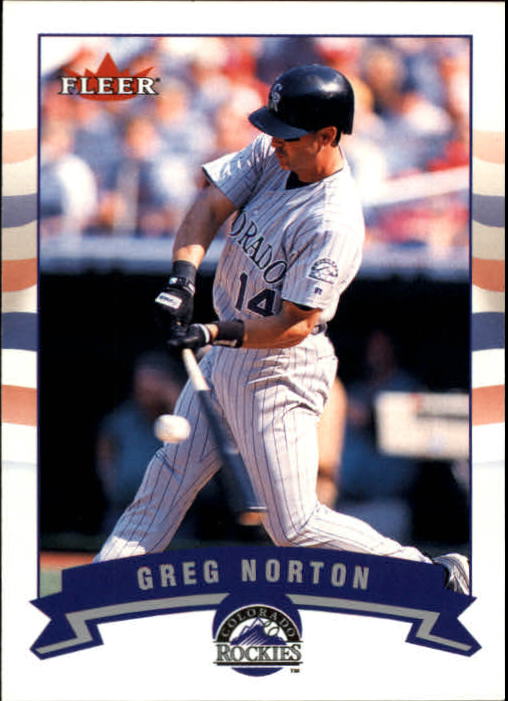 2002 Fleer Baseball "Main Set" Base Cards #1 to #250 - Picture 452 of 487