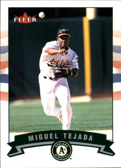 2002 Fleer Gold Backs #31 Miguel Tejada