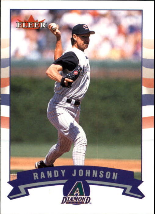 2002 Fleer Gold Backs #65 Randy Johnson
