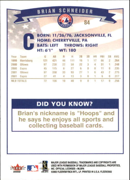 2002 Fleer Baseball "Gold Backs" Parallel Cards - Picture 69 of 398