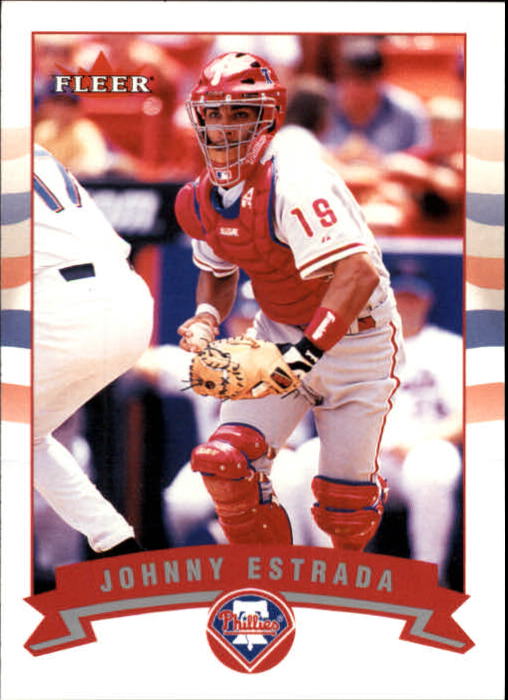 2002 Fleer Gold Backs #88 Johnny Estrada