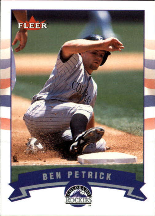2002 Fleer Baseball "Gold Backs" Parallel Cards - Picture 77 of 398