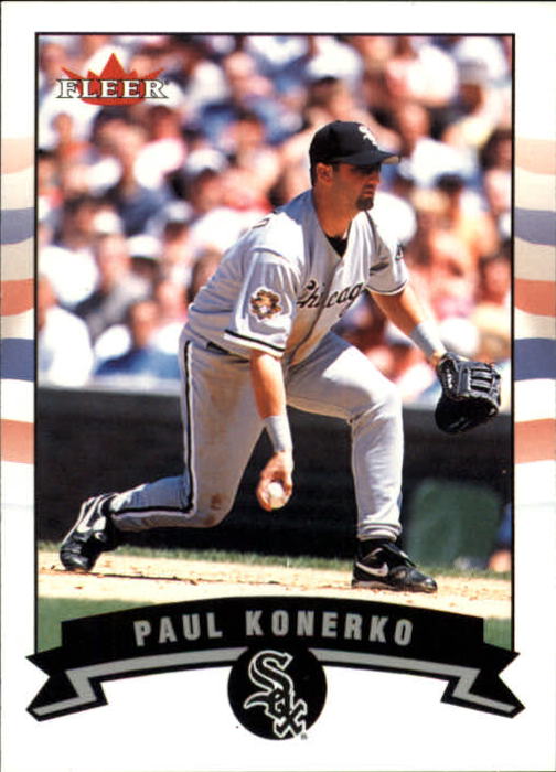 2002 Fleer Gold Backs #202 Paul Konerko