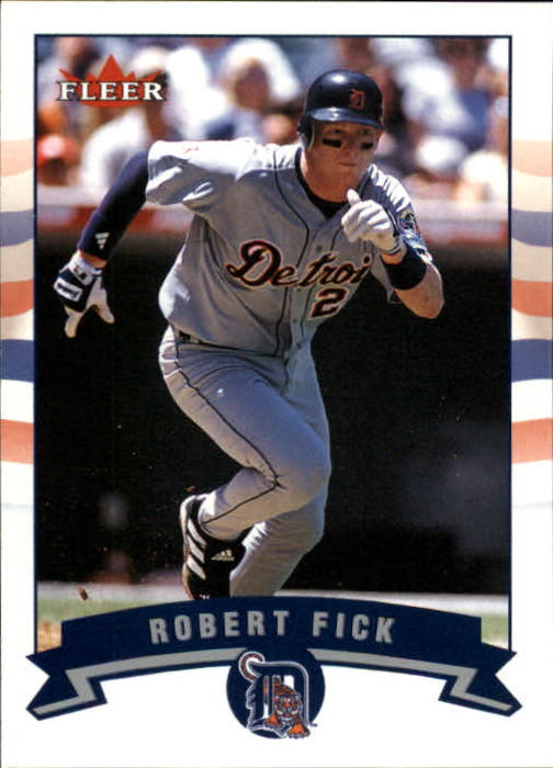 2002 Fleer Gold Backs #318 Robert Fick
