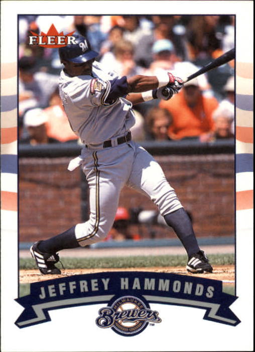 2002 Fleer Gold Backs #348 Jeffrey Hammonds