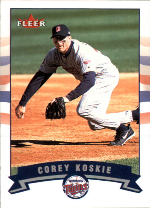 2002 Fleer Gold Backs #375 Corey Koskie
