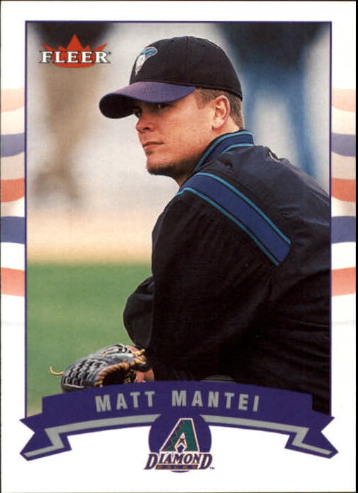 2002 Fleer Gold Backs #392 Matt Mantei
