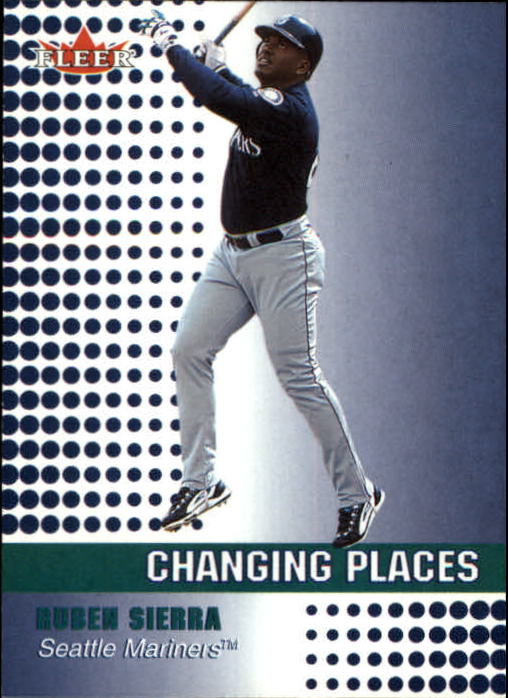 2002 Fleer Baseball "Gold Backs" Parallel Cards - Picture 363 of 398
