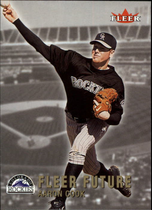 2002 Fleer Baseball "Gold Backs" Parallel Cards - Picture 365 of 398