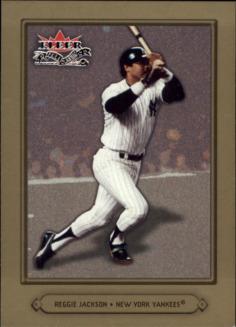 2002 Fleer Fall Classics #86A Reggie Jackson Yankees